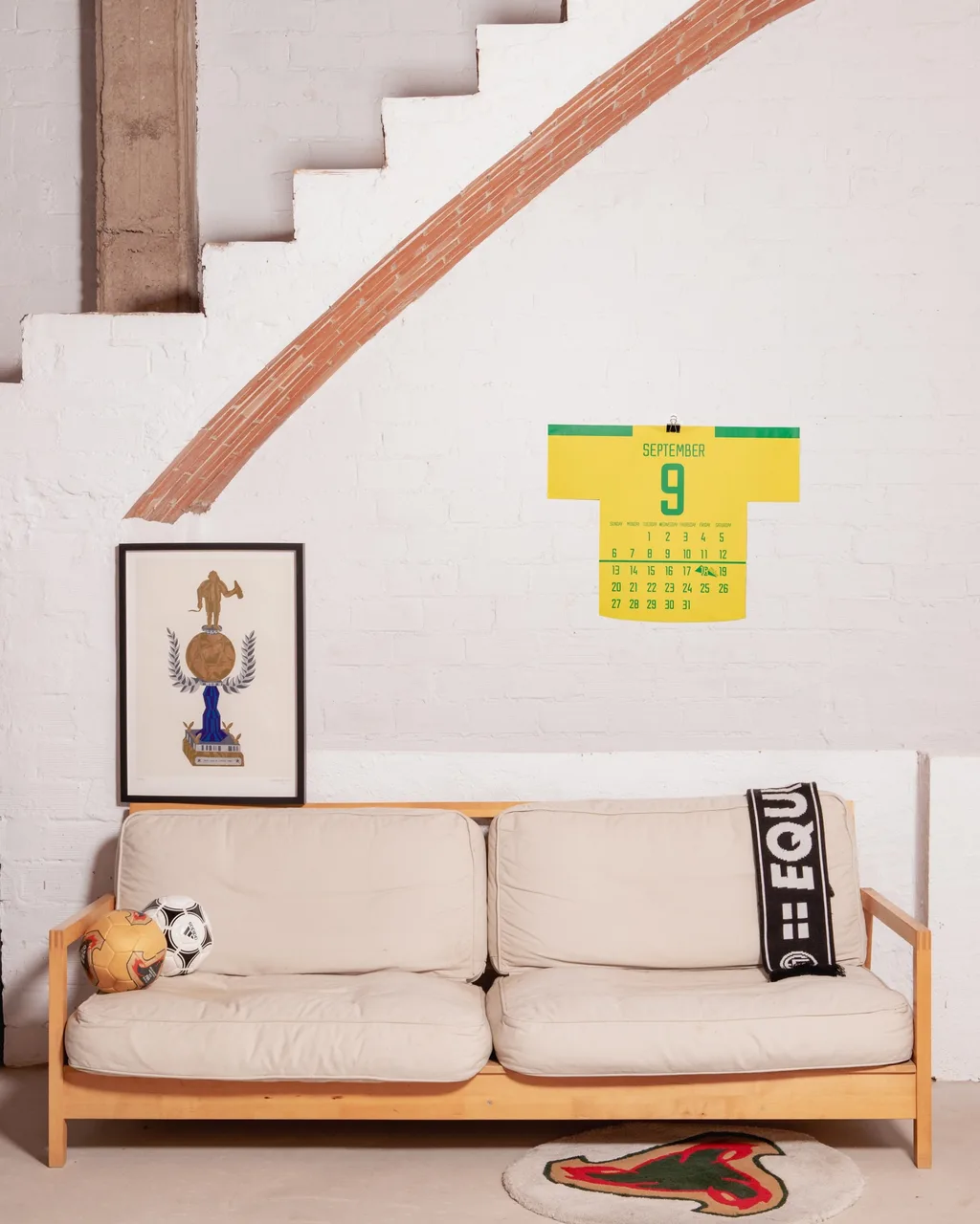 Календарь на 2026 год, вдохновленный дизайном культовых футбольных джерси